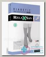 Relaxsan Diabetic носки махровая стелька р.4/L черные