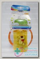 Canpol babies поильник тренировочный с силикон носиком 320мл +6мес Happy animals N 1