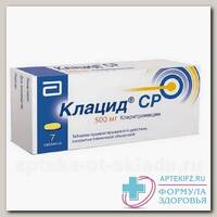 Клацид СР таб пролонгир дей-я п/о плен 500мг N 7