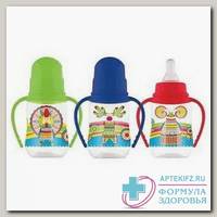 Lubby бутылочка с сил соской мол малый поток Русские мотивы 125мл /12013/ 0+мес N 1