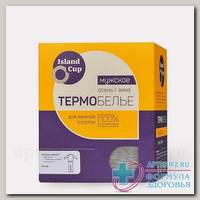 Термобелье мужское р.46-48 (ICSMS-014-M) футболка с длин рукавом + кальсоны д/спорта серый N 1