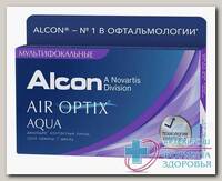 Alcon Air Optix Aqua Multifocal 30тидневные контактные линзы D 14.2/R 8.6/ -8.50 high N 3