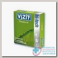 Презерватив VIZIT HI-TECH с кольцом/пупырыш N 3